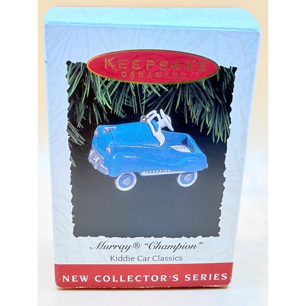 1994 Hallmark Murray Champion Kiddie Car Classics Ornament 1st in Series
